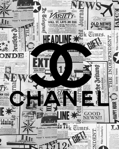 chanel vintage backround|aesthetic chanel wallpaper.